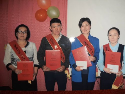 Сооданбекова Рахат, "Жыл мугалим-2018" сынагы, 1-орун