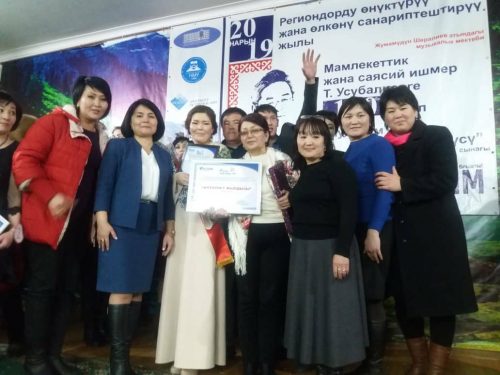 Эшимбек кызы Айсулуу, "Мугалим - коомдун күзгүсү-2019" кароо-сынагы, 2-орун