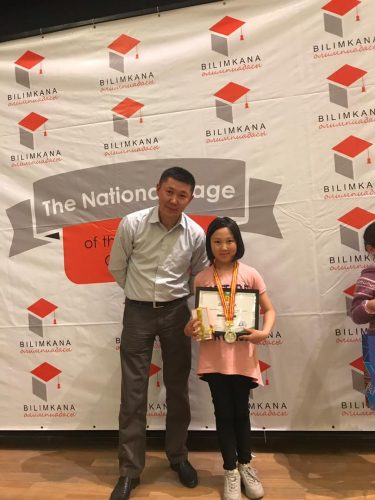 Орозобекова Алиман, "Science" номинациясында 2-орун